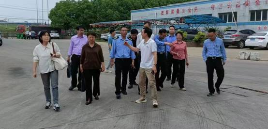 湖北省卫生健康委员会一行到应城公司开展卫生监督检查工作