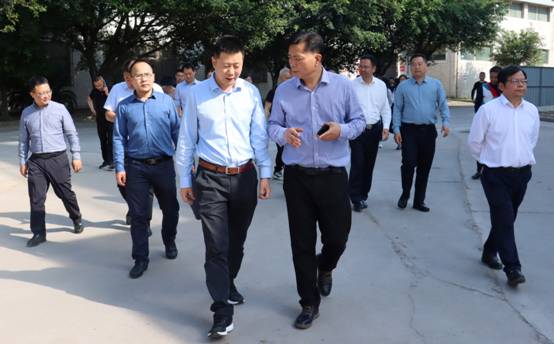 西南督察局和省生态环境厅等相关领导一行莅临久大舒坪制盐基地调研